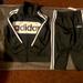 Adidas Matching Sets | Adidas 2 Piece Sweatsuit - 12 Mos | Color: Black/White | Size: 12mb