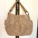 Coach Bags | Coach Parker 13412 Soft Leather Shoulder Bag | Color: Cream/Tan | Size: Os