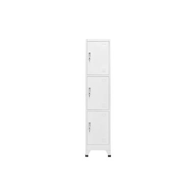 vidaXL Schließfachschrank mit 3 Fächern 38x45x180 cm Image