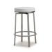 Pratt White Swivel Counter Stool - Set of 2 - TOV Furniture TOV-K3676