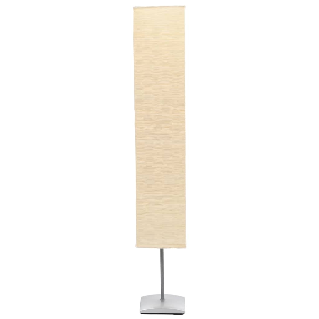 vidaXL Standleuchte mit Stahlständer 135 cm Beige Image