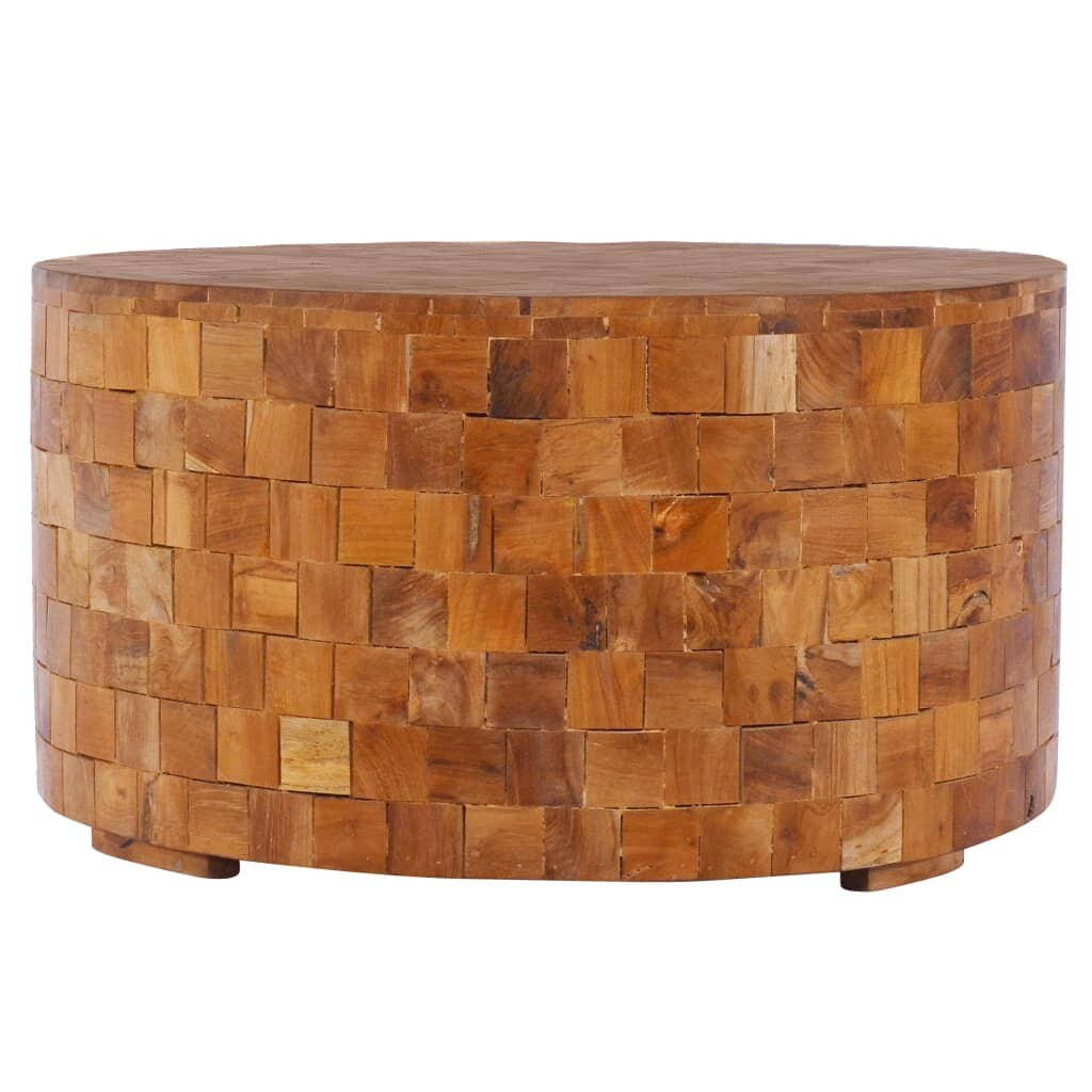 vidaXL Couchtisch 60x60x35 cm Teak Massivholz Image