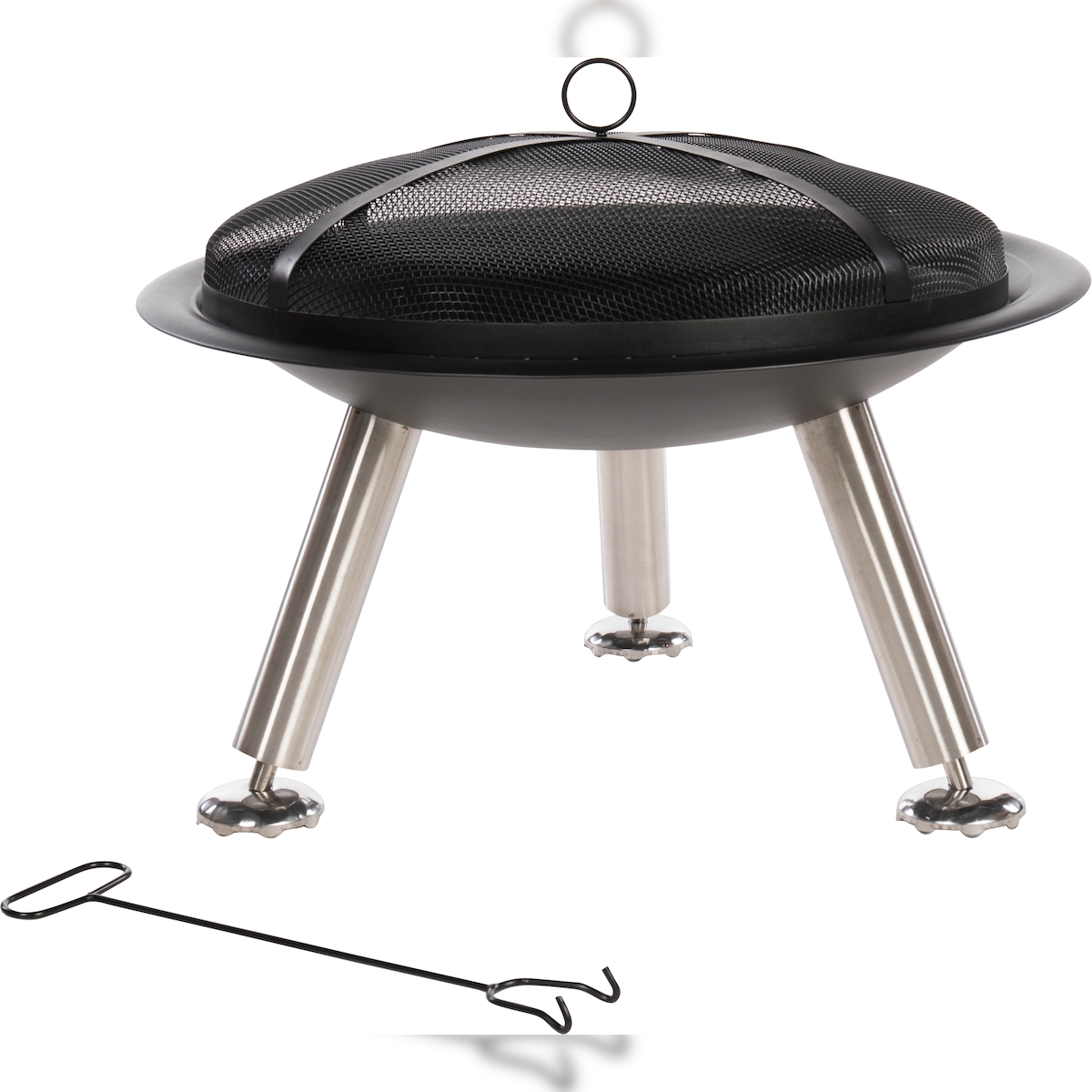 RedFire Feuerschale Chicago mit Funkenfänger 76 cm ø Image