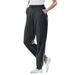 Plus Size Women's Better Fleece Jogger Sweatpant by Woman Within in Heather Charcoal (Size 2X)