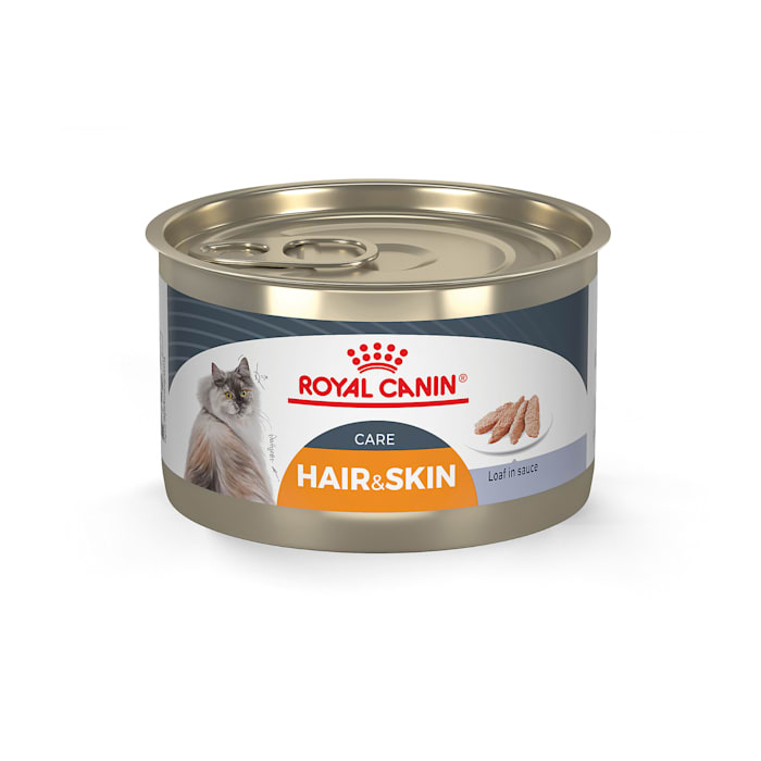 Feline Care Nutrition Hair & Skin Care Loaf in Sauce Canned Cat Food, 5.1 oz., Case of 24, 24 X 5.1 OZ