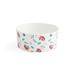 Dining In White Floral-Print Melamine Cat Bowl, 2.3 Cups