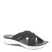 Clarks Mira Isle - Womens 8 Black Sandal Medium