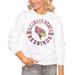 Women's White Illinois State Redbirds Vintage Days Perfect Pullover Sweatshirt