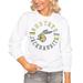 Women's White South Dakota State Jackrabbits Vintage Days Perfect Pullover Sweatshirt
