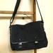 Coach Bags | Coach Black Fabric Messenger Bag Laptop Bag | Color: Black | Size: Os