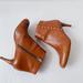 Coach Shoes | Coach Hickory Saddle Calf Leather Dress Booties 10 | Color: Brown | Size: 10