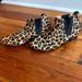 J. Crew Shoes | Cheetah Print Ankle Booties Jcrew | Color: Brown | Size: 6