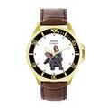 Toff London Mens Grey French Bulldog Watch