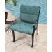 Outdoor French Edge Dining Chair Cushion-TALIA CARIBE RICHLOOM - Jordan Manufacturing 9502PK1-6593D