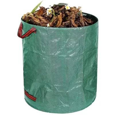 Sac de rangement des déchets de jardin de grande capacité sac réutilisable pour cuir chevelu