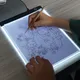 Tablette graphique de dessin LED A4 pour enfants peinture au diamant tableau lumineux planche à