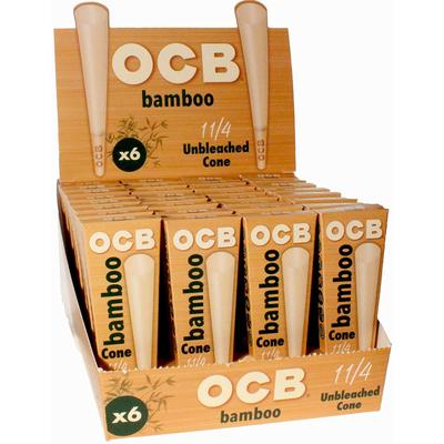 OCB Bamboo 1 1/4 Cones