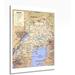 HISTORIC PRINTS HISTORIX 2005 Uganda Map Poster - 24X30 Inch Map Of Uganda Wall Art | 24 H x 18 W x 0.1 D in | Wayfair ENMAP0193_1824