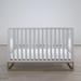 Little Seeds Monarch Hill Haven 3-in-1 Convertible Crib Wood/Metal in White/Yellow/Brown | 35.5 H x 30 W in | Wayfair DA8028879LS