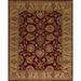 Brown 48 x 0.25 in Area Rug - Samad Rugs Mahal Oriental Hand Knotted Wool Red/Area Rug Wool | 48 W x 0.25 D in | Wayfair Mahal M-234 Red Camel 4X6