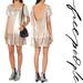 Free People Dresses | Free People Drenched In Sequins Dress | Color: Gold | Size: Xs