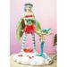 The Holiday Aisle® Ebros Festive Christmas Holiday Blue Fairy w/ Gremlin Eating Candy Cane Statue By Amy Brown Faery Garden Fantasy Collector Figurine As Accent Decor | Wayfair