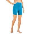 Plus Size Women's Swim Boy Short by Swim 365 in Blue Sea (Size 20) Swimsuit Bottoms