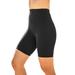 Plus Size Women's Swim Bike Short with Tummy Control by Swim 365 in Black (Size 32) Swimsuit Bottoms
