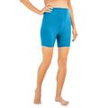 Plus Size Women's Swim Boy Short by Swim 365 in Blue Sea (Size 28) Swimsuit Bottoms
