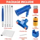 Kit d'aspirateur de piscine, Mini nettoyeur à Jet Portable, nettoyeur de piscine, écumoire filets de