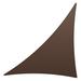 ColourTree Waterproof 12' X 24' X 26.8' Triangle Shade Sail in Brown | 288 W x 144 D in | Wayfair TAD-RT-12x24x26.8-Brown