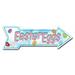 SignMission Decal-999884_Easter Eggs Arrow Decal Funny Home Décor 24" Wide Plastic/Acrylic in Blue | 10 H x 30 W x 1 D in | Wayfair D-A-10-999884