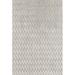 Gray 72 x 48 x 0.35 in Area Rug - George Oliver guinn Geometric Area Rug Polyester/Wool | 72 H x 48 W x 0.35 D in | Wayfair