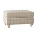 Paula Deen Home Duckling 33" Rectangle Standard Ottoman Linen/Polyester/Cotton/Velvet/Other Performance Fabrics | 19 H x 33 W x 25 D in | Wayfair