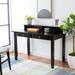 Red Barrel Studio® Winsome 2 Drawer Desk Wood in Black | 39.76 H x 47.24 W x 23.62 D in | Wayfair E9A0D11663AB440E80E04719E762A69C