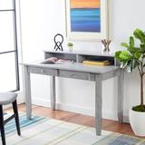 Red Barrel Studio® Winsome 2 Drawer Desk Wood in Gray | 39.76 H x 47.24 W x 23.62 D in | Wayfair CB2317F91DC545EE8EBC56A3DBA7D4D5