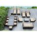 Ebern Designs Pavior Wicker Seating Group Synthetic Wicker/All - Weather Wicker in Brown | Outdoor Furniture | Wayfair
