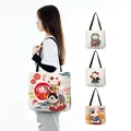 Sacs à main Design chat porte-bonheur de Style japonais pour femmes 2021 sac à provisions pour