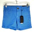 American Eagle Outfitters Shorts | American Eagle Outfitters Midi Low Rise Shorts | Color: Blue | Size: 00