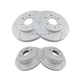 2007-2013 Chevrolet Avalanche Front and Rear Brake Rotor Set - TRQ