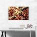 ARTCANVAS Coffee Beans w/ Bag Coffee Shop Decor - Wrapped Canvas Photograph Print Canvas, Wood in Brown | 18 H x 26 W x 1.5 D in | Wayfair