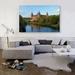 ARTCANVAS Castle Johannisburg, Aschaffenburg, Germany - Wrapped Canvas Photograph Print Metal in Blue/Brown/Green | 40 H x 60 W x 1.5 D in | Wayfair