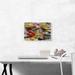 ARTCANVAS Olive Red Pink Yellow Modern - Wrapped Canvas Painting Print Canvas, Wood in Brown/Pink/Red | 12 H x 18 W x 0.75 D in | Wayfair