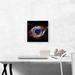 ARTCANVAS Helix Nebula Orange & Blue Hubble Telescope Ring NASA - Wrapped Canvas Photograph Print Canvas in Black/Blue/Orange | Wayfair