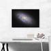 ARTCANVAS NASA Hubble Telescope Dwarf Spiral Galaxy - Wrapped Canvas Photograph Print Canvas in Black/Blue | 18 H x 26 W x 1.5 D in | Wayfair