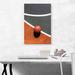 ARTCANVAS Basketball Ball on Court - Wrapped Canvas Photograph Print Canvas in Gray/Orange | 26 H x 18 W x 1.5 D in | Wayfair OPEPHO35-1L-26x18