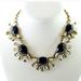 J. Crew Jewelry | J. Crew Statement Necklace | Color: Blue/Gold | Size: Os