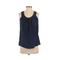 MICHAEL Michael Kors Sleeveless Silk Top Blue Solid Scoop Neck Tops - Used - Size 0