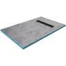 Duschelement 80 x 120 x 4 cm - befliesbare Duschwanne - befliesbare Duschtasse - befliesbar