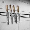 Porte-couteau magnétique support de couteaux pour barre de cuisine support mural pour couteaux